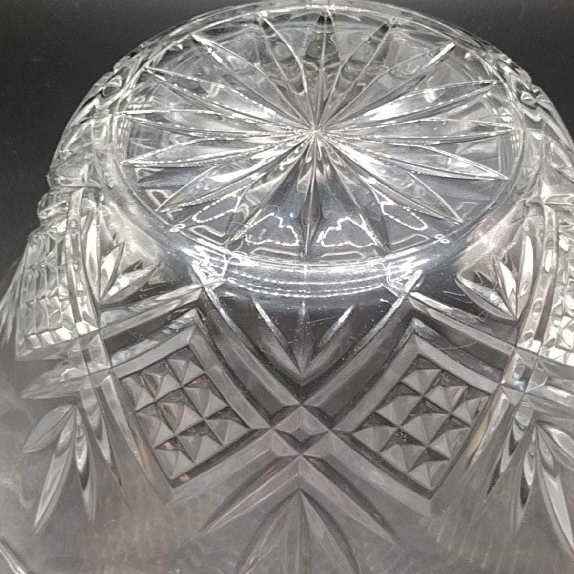 Vintage Cristal D Arques Masquerade 9 Inch Crystal Bowl French - Image 3