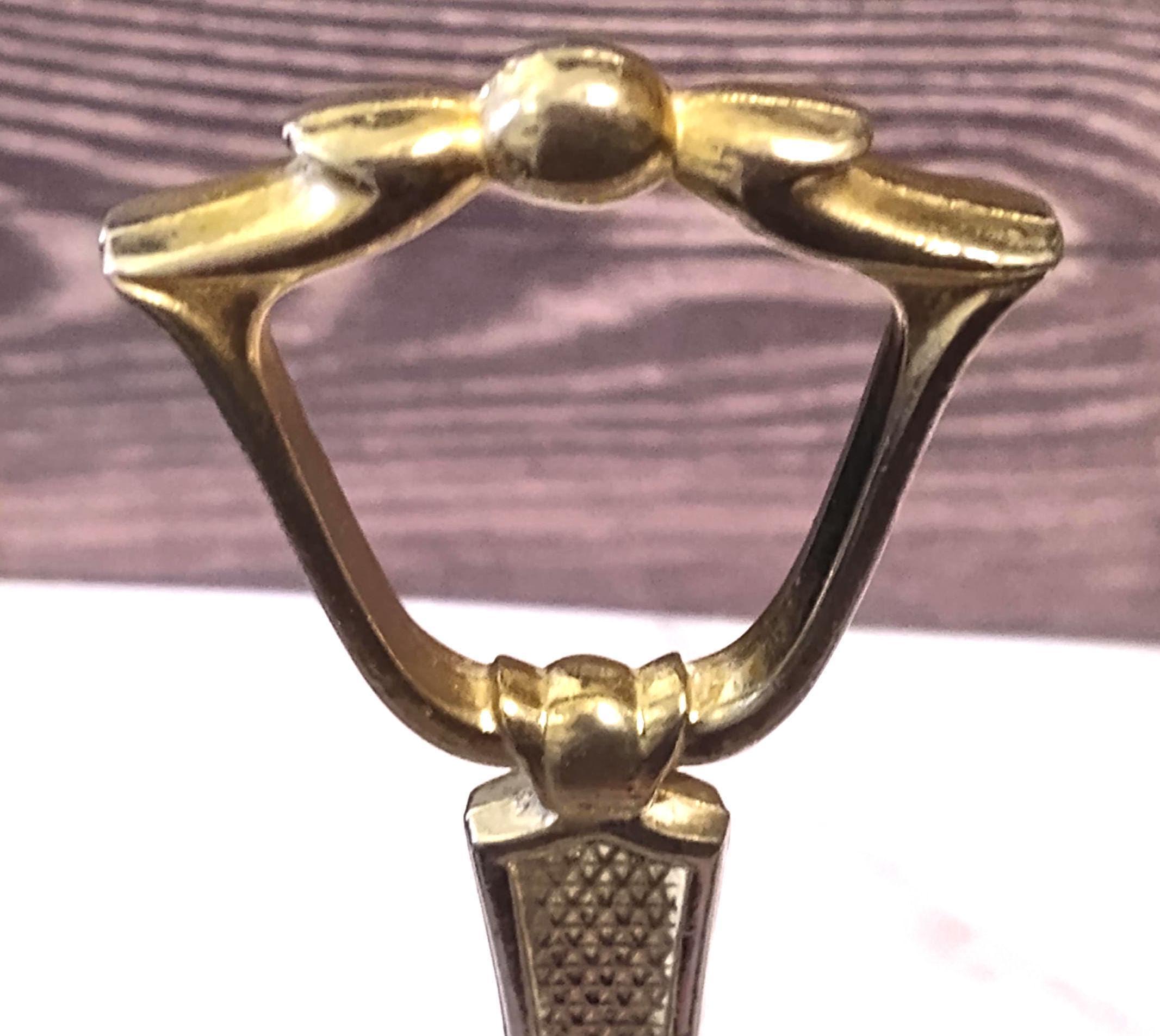 Vintage Krome MCM Condiment Caddy Glass and Metal Serving Dish - Image 6