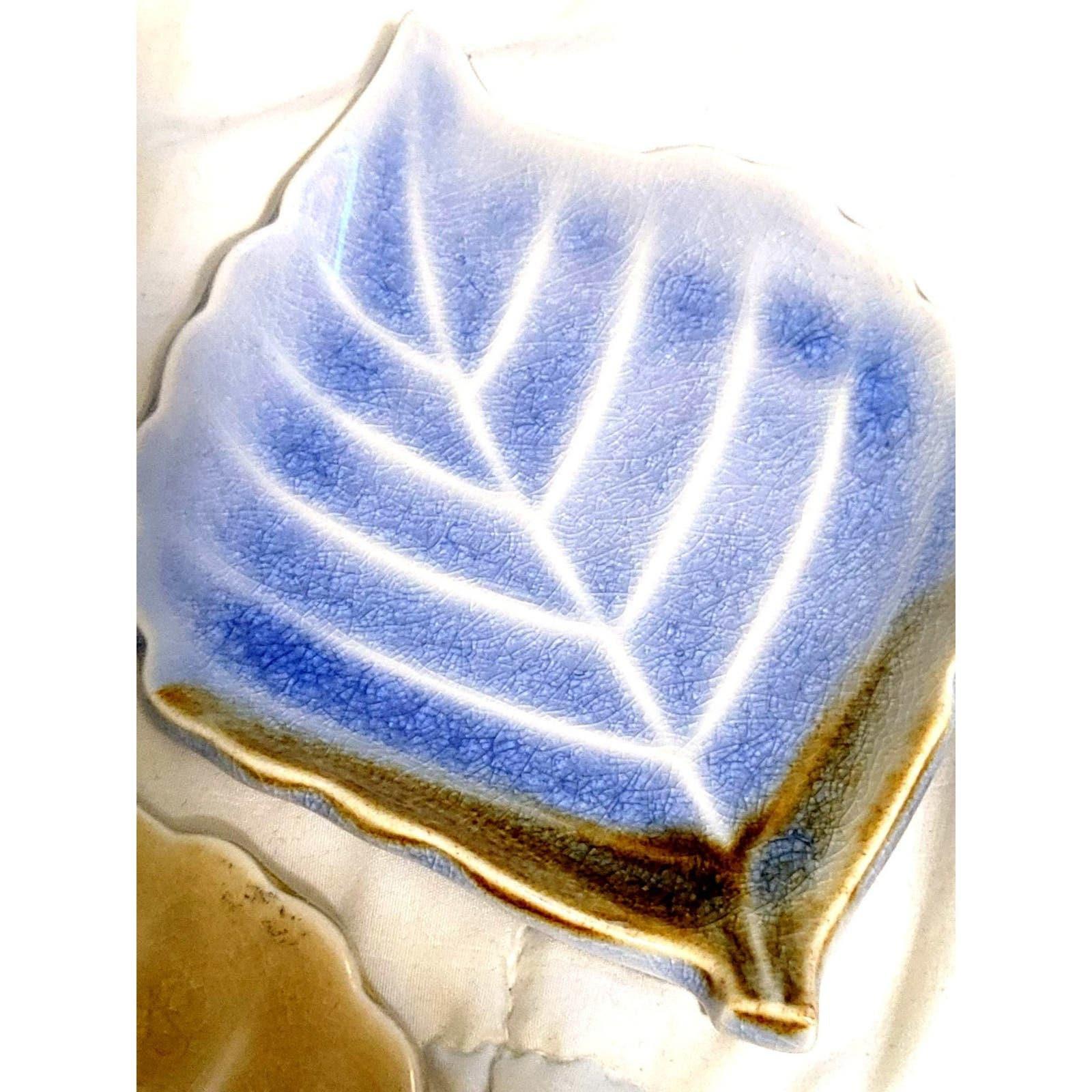 Vintage Set of 5 handmade coasters / trays - Image 5