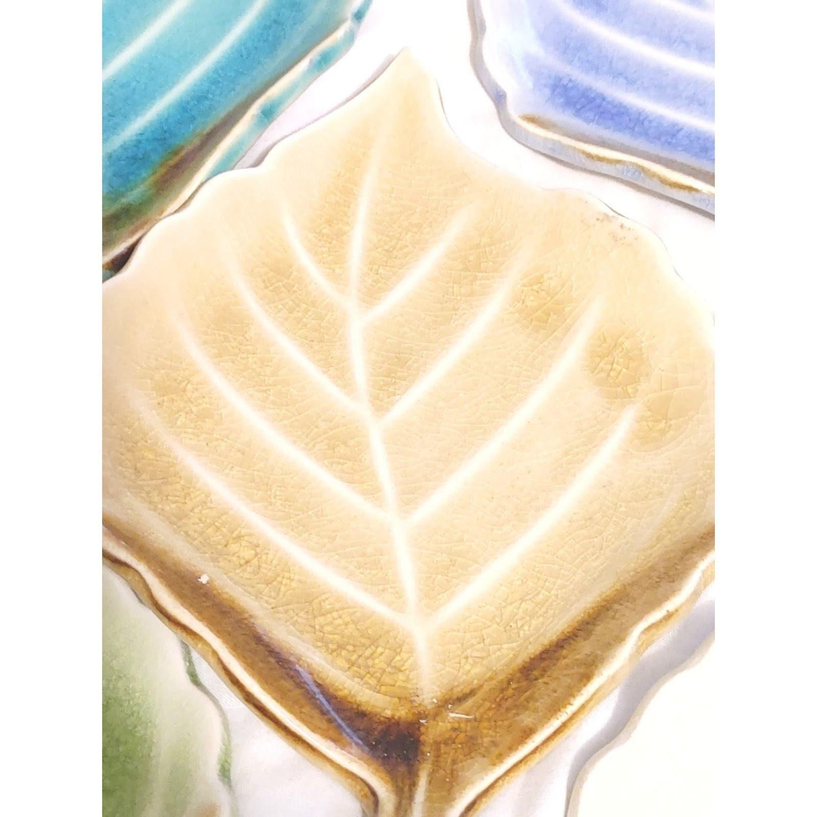 Vintage Set of 5 handmade coasters / trays - Image 6