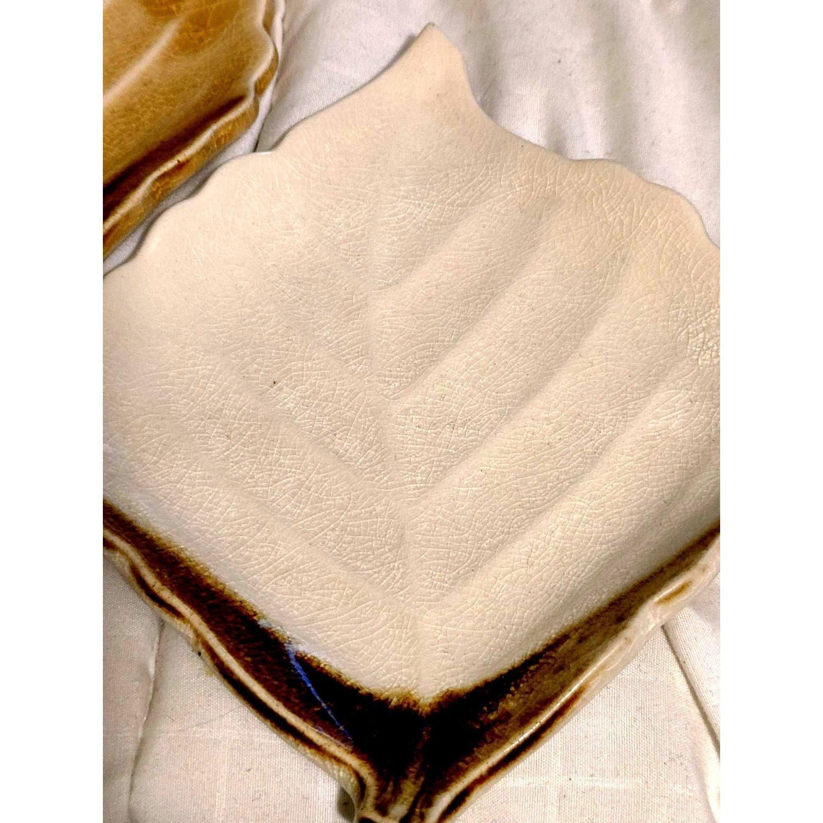 Vintage Set of 5 handmade coasters / trays - Image 7