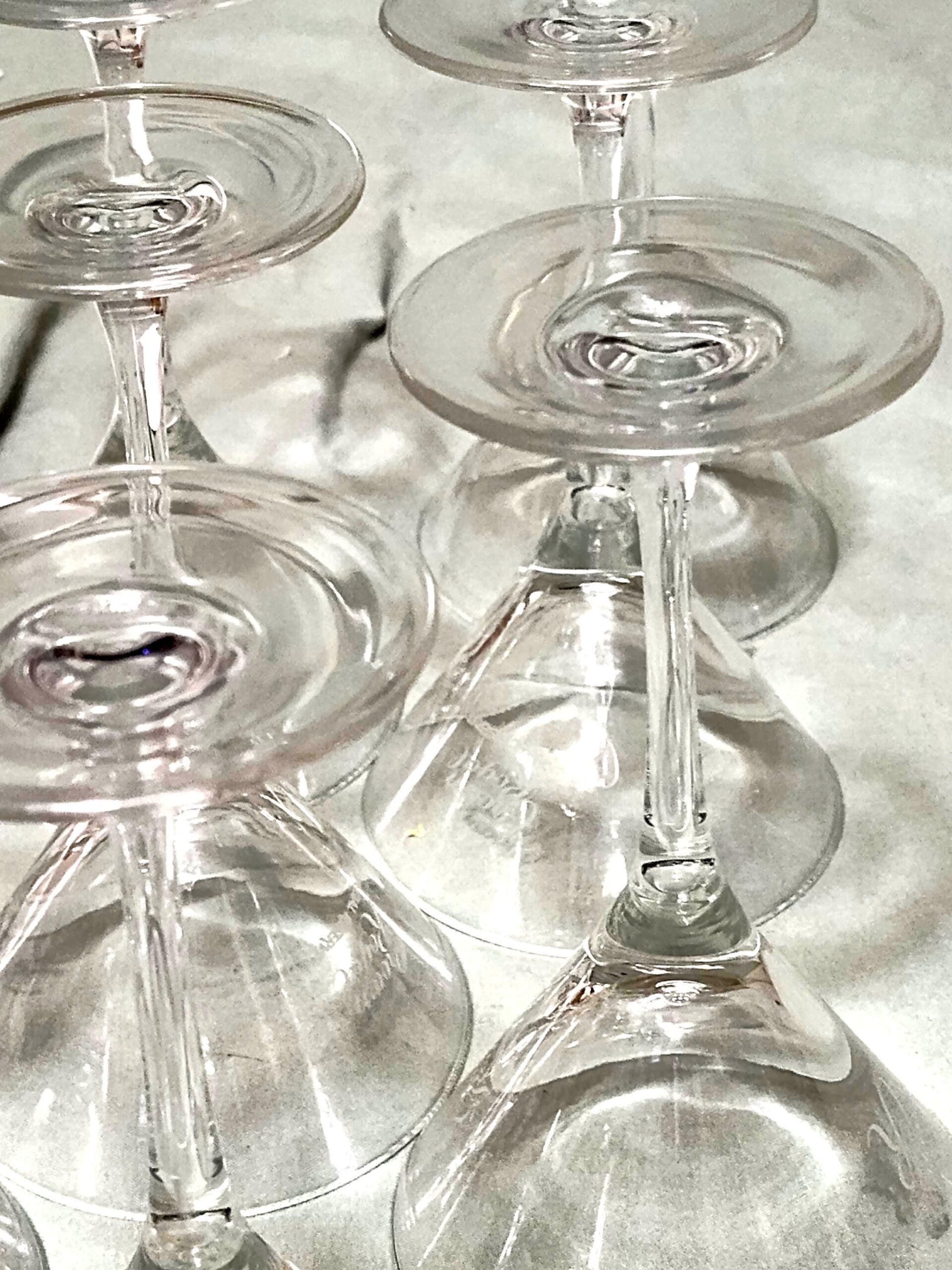 Vintage Crown Royal Special Reserve Martini Glasses (Set of 8) - Image 6