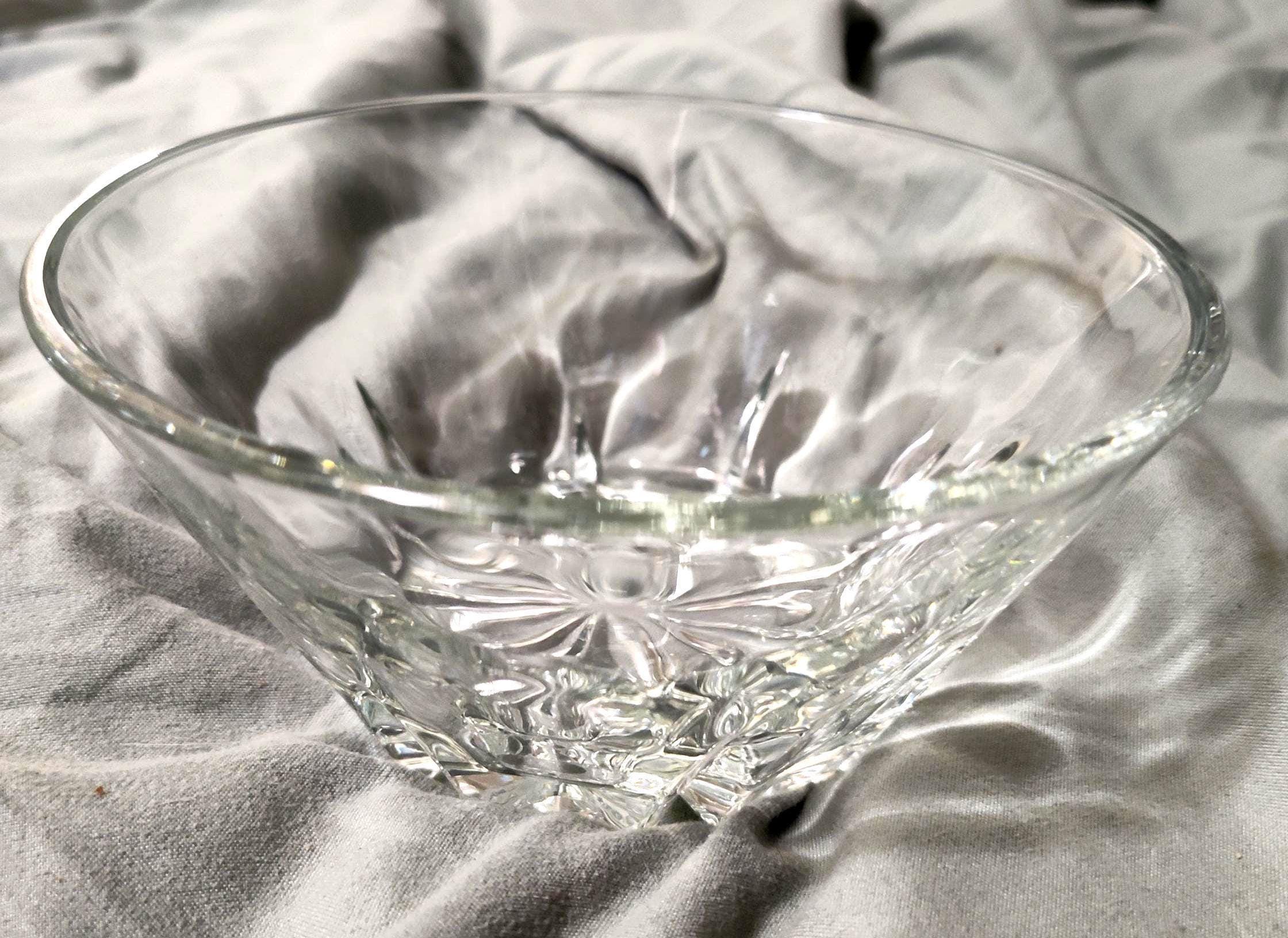 Antique 1900s Princess House Heritage Bowl 5 1/2" Crystal Glass