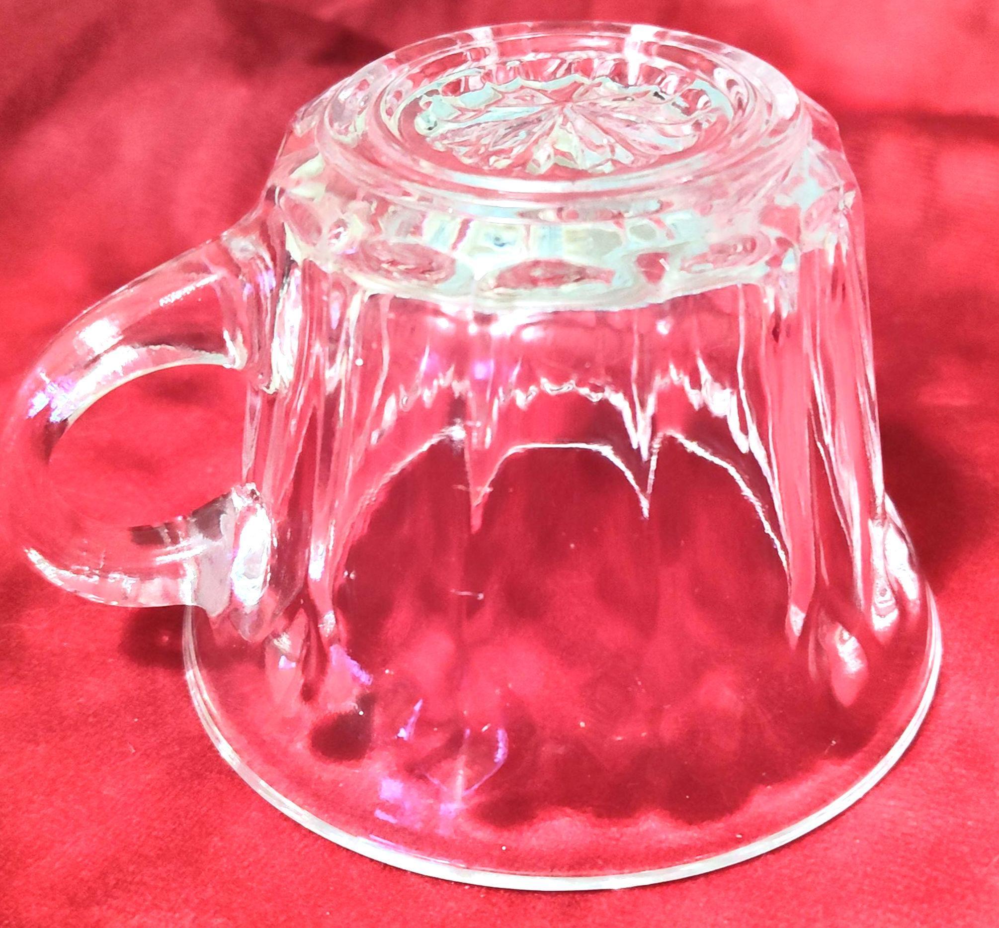 Antique Jeanette Glass Punch Bowl Cup - Image 3