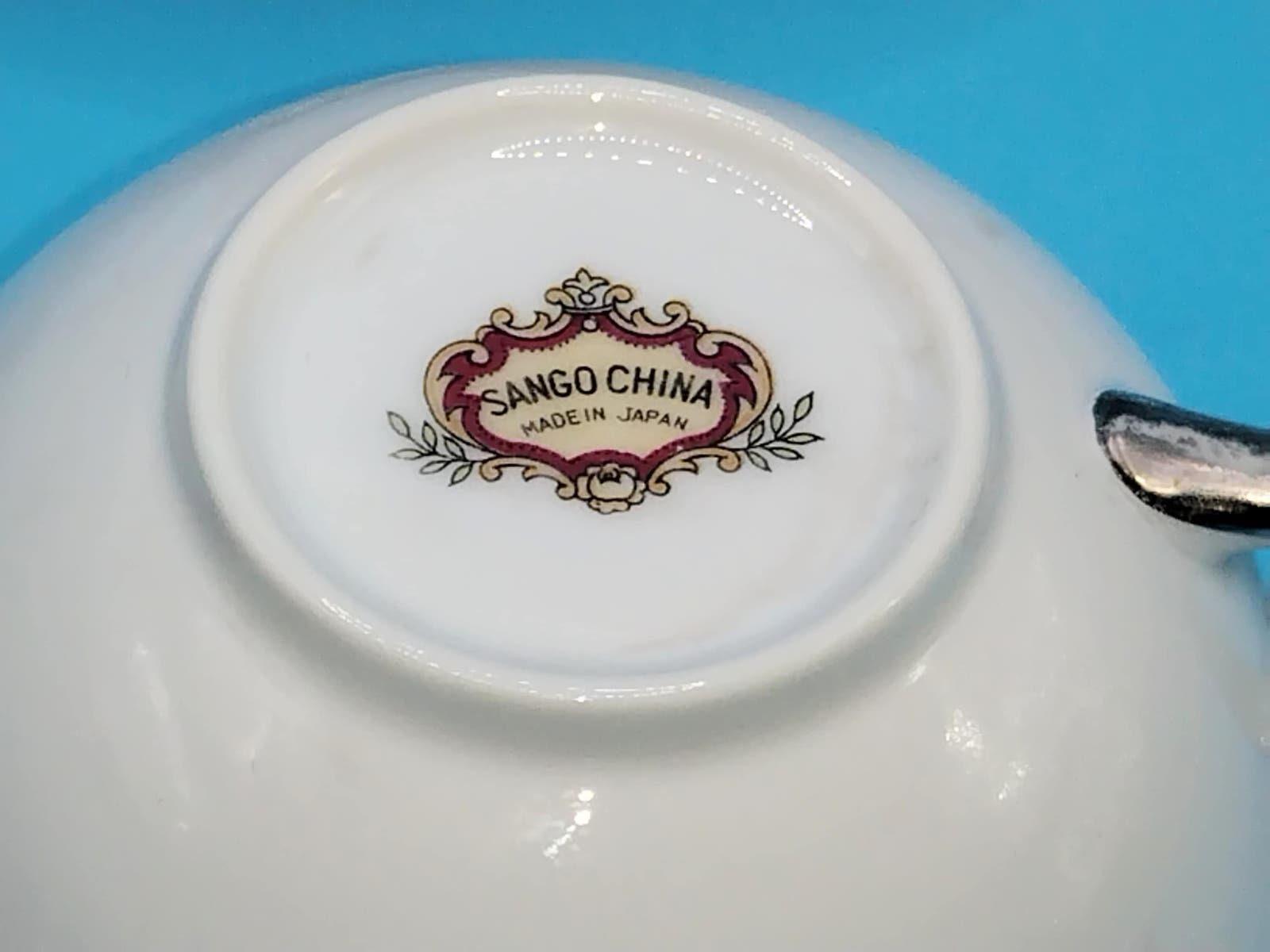 Sango china teacups (set of 6) - Image 3