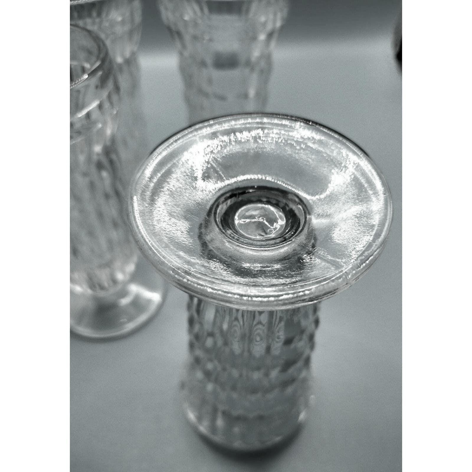 Vintage Jeannette Sundae Parfait Ice Cream Footed Glasses Set of 4 - Image 4