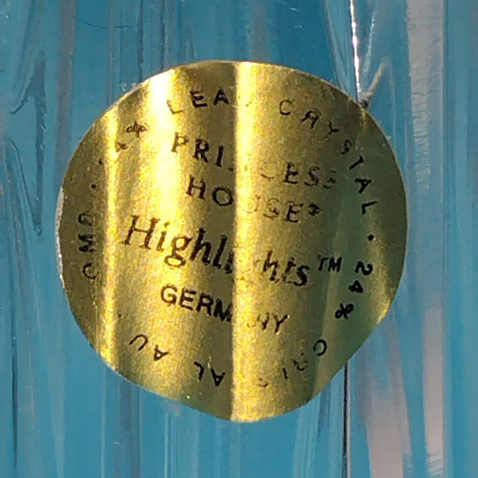 Vintage Princess House Lead Crystal Vase 7 3/4 Tall - Image 2