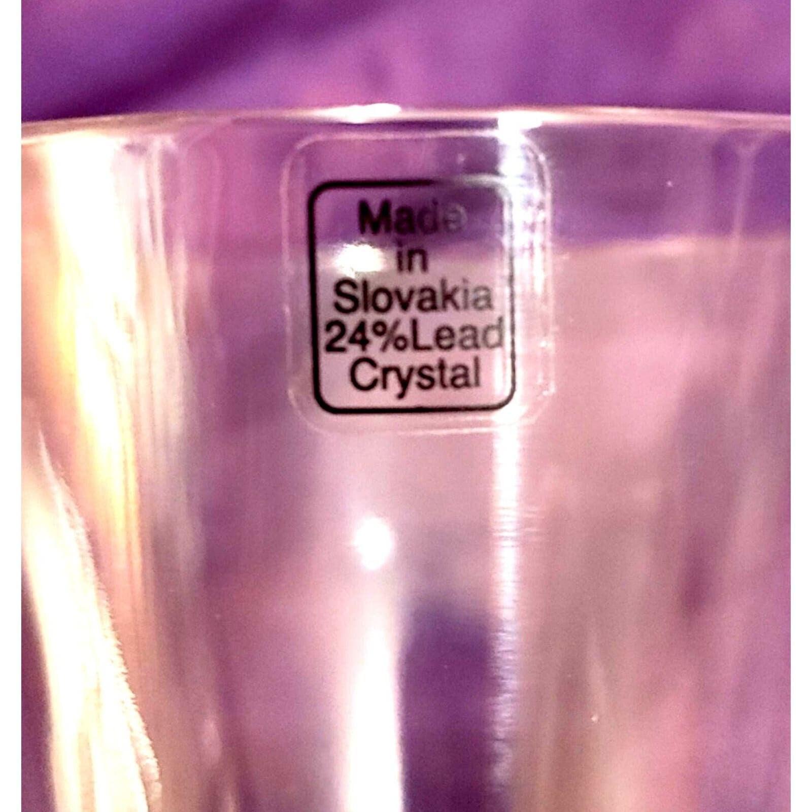 Vintage Crystal Champagne Flute Glass - Made in Slovakia 11.5 - Image 4