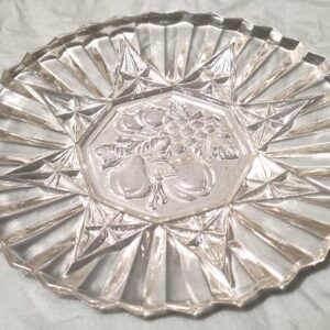 Antique Federal Glass Pioneer Luncheon Plate 8"