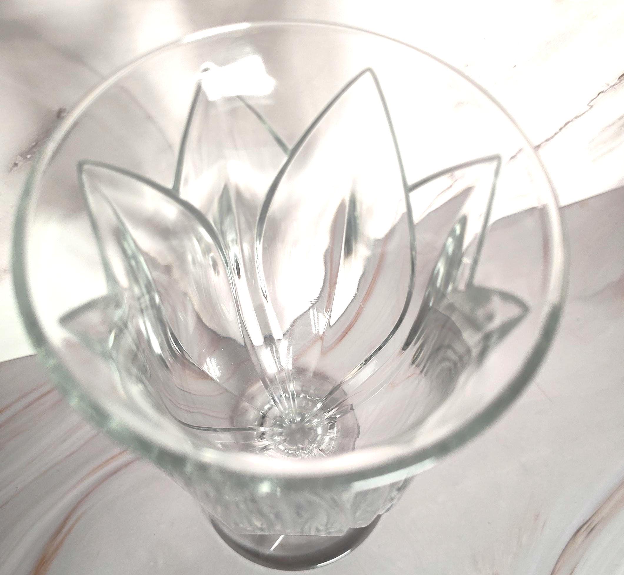 Cristal d'Arques Durand Pompano Tulip Crystal Water Goblet French Crystal Discontinued Replacement - Image 2