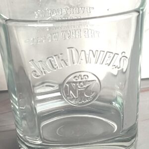 Embossed Jack Daniel's Old No. 7 Square Rocks Glass – Tennessee Whiskey Barware